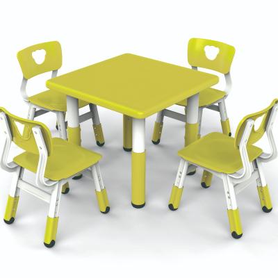 Китай Children's square tables and chairs special furniture for kindergarten hot-selling children's school furniture продается