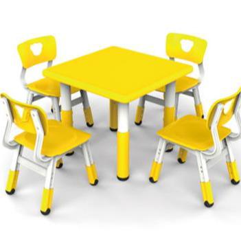 Китай Children's Square Safety Tables and Chairs Special Furniture for Kindergarten Hot-selling Children's School Furniture продается