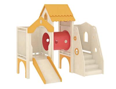 中国 Nursery preschool equipment supplies kids wood indoor playroom equipment activity for sale 販売のため