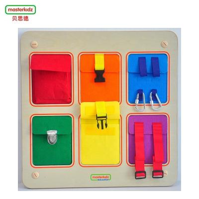 Κίνα Montessori School Teaching Aid Educational Material Children Manual Dexterity Board Wall Game for Nursery School προς πώληση