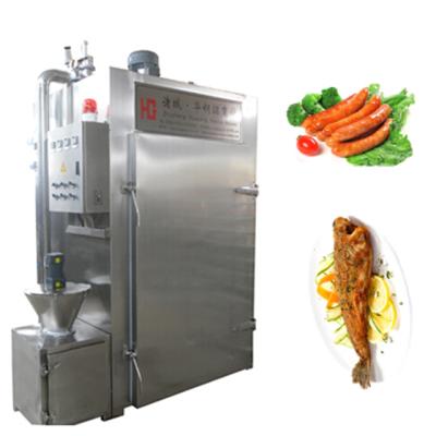 China sausage chamber/multifunctional fumigation smoking equipment/meat fish smoked machine for sale