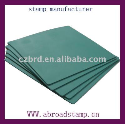 China Office odorlessness high quality laser engraved rubber sheet for sale