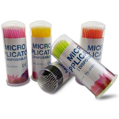 China Plastic Microbrush Hot Sale Disposable Micro Brush Applicator Micro Brush Applicator for sale