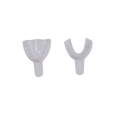 China Plastic Dental Impression Tray P3 Green Dental Impression Tray Set for sale