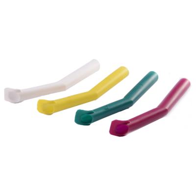 China Flat Spout Straw Disposable Suction Tip Strong Plastic Tip Platypus Control for sale