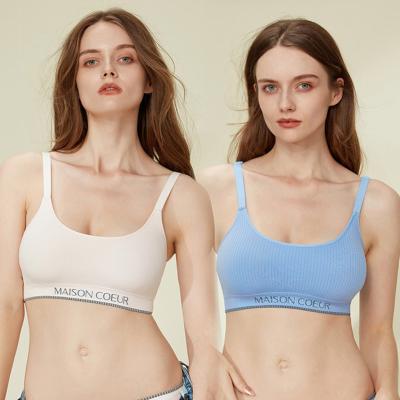 China Plus Size Women's Bralette Sexy Bralette Tops Ultra Soft Wireless Seamless Elegant One Piece Women Lingerie for sale