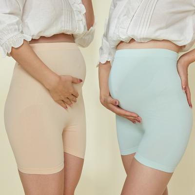 China Dropshipping Sustainalbe Solid Color High Waist Antibacterial Breathable Women Maternity Panties for sale