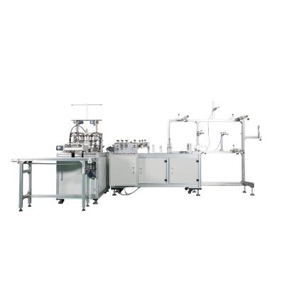 China Factory Durable Using Fully Automatic Low Price 3ply Earloop Outer Face Mask Making Machine for sale