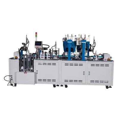 China Factory Automatic Mask Making Machine Automatic Cup Shape Mask Earloop Welding Machine for sale