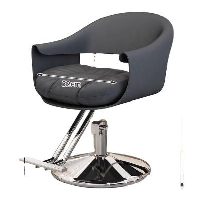 China Foldable Hot-sale customized color modern barber salon styling chair hairdressing chair saloon chairs for beauty salon for sale