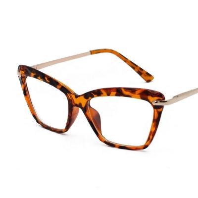 China 2020 Fashion Eye Glass Optical Frames\Comfortable Strength\Durable Glass Cat Eye Frame Unisex Reading for sale