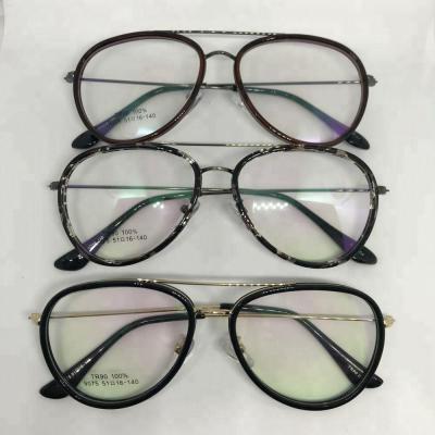 China Fashion \ Popular Aviator Shape Glasses Comfortable \ Durable 2020 TR90 Pilot Style Optical Glasses in Hot Sales for sale