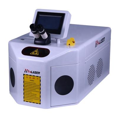 China Jewelry shop 2022 Portable 200w CCD Camera laser welder gold silver steel welding YAG Jewelry welding machine for sale