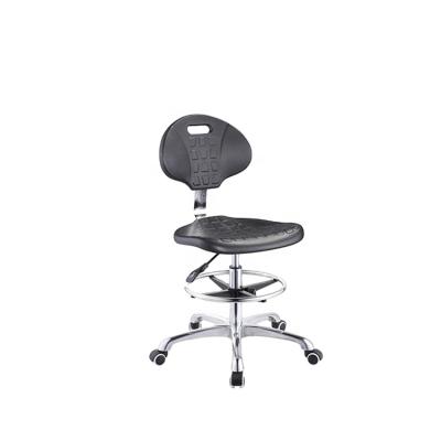 China Wholesale Commercial Furniture Swivel Around Adjustable PU Lab Chair for sale