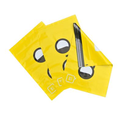 China 3.0 mil 10x12inch Yellow Color Express Flyer Plastic Poly Mailers Mail Bags Poly Bags for sale