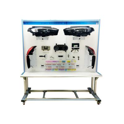 China Student Auto Learning Repair Equipment GX-QXD14 Lighting System Principle Knowledge, Connection and Failure Detection Training Teaching Platform for sale