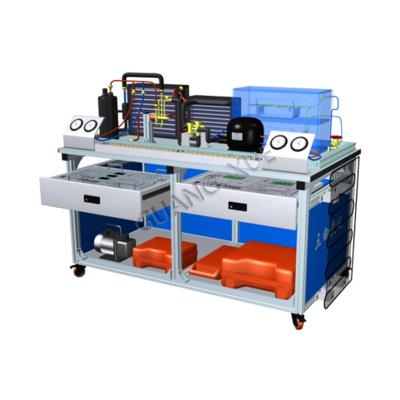 China Student Learning Refrigeration Training Unit Modern Refrigeration and Air Conditioning Device Qualifications Training Equipment GX-ZLZR18H for sale