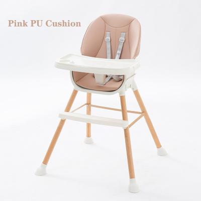 China Safety Comfortable Baby Dining Chair Baby Products Feeding Baby Umpire Chair Baby Chair Beech Wood Portable Sitting Chair for sale