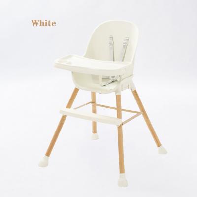 China Safety Comfortable Baby Dining Chair Amazon Hot Sale Wood Height Adjustable Referee Chair Baby Feeding Chairs for sale