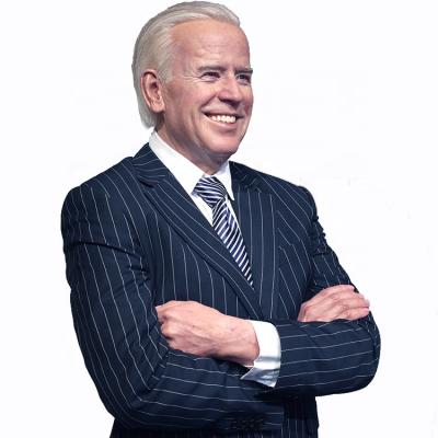 China Europe Customized President Joe Biden Super Realistic Celebrity Statue For Sale for sale