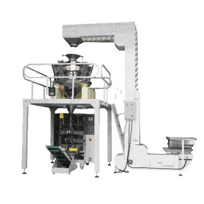 China Food Automatic Electronic Multihead Weigher Packing Machine Pouch Plastic Bag Making Machine Washing Powder 1 Kg Plastic Bags 350 for sale