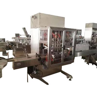 China High Efficiency Hot Sale Automatic Complete Peanut Butter Filling and Sealing Machine Production Packing Line Liquid Packaging Pump Liquid YGM-F for sale