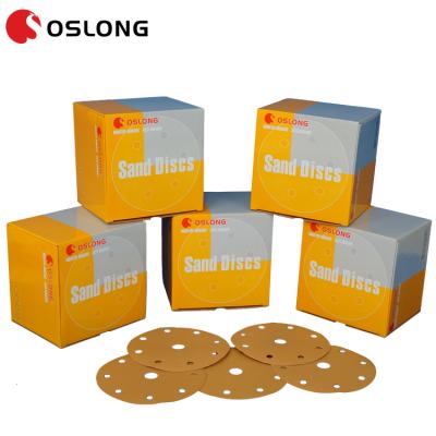 China Wholesale Disc Paper Magic Sanding Disc Sticker Sandpaper/Around Shape Sanding Paper for sale