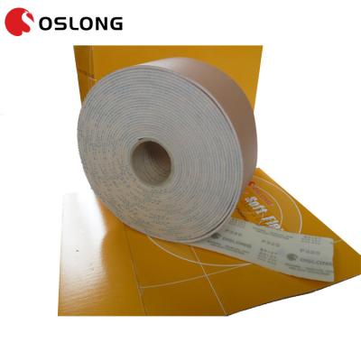 China China Gold Abrasive Polishing Sanding Paper Rolls Sponge Sandpaper Polishing Rolls for sale