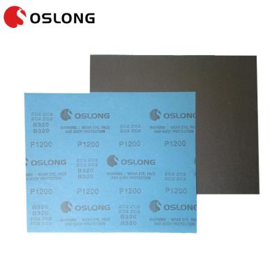 China Silicon Carbide Sheet Latex Wood Waterproof Sanding Paper For Primer Grinding And Surface Finishing for sale