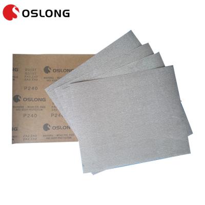 China Sand Paper Wood Waterproof Sheet For Precision Machine Parts Polishing And Winding for sale