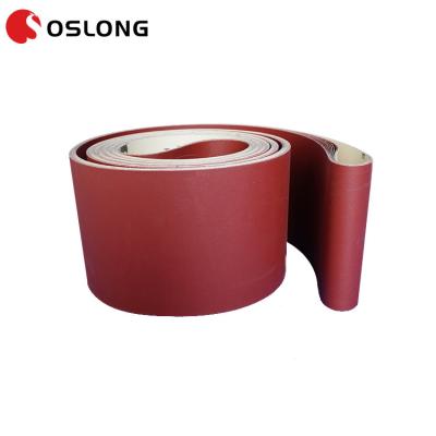 China 250g E Weight Paper Premium Sandpaper Abrasive Duty Rolls / Sanding Belts for sale