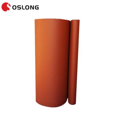 China Y-polyester solid fabric waterproof sand roll coated emery paper foil roll for sale