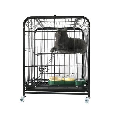 China Classic Cheap Breathable Large Layer Cat Cage Wear-resistant Square Pipe Custom Cat Cage 3 For Sale for sale