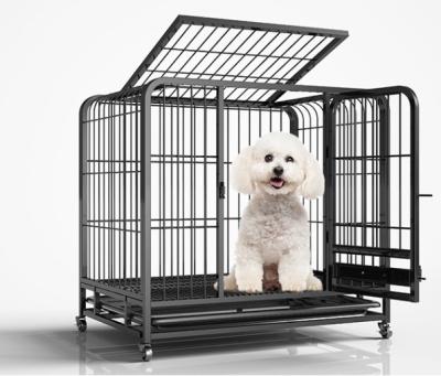 China Professinal Durable Stable Design Cage Dog Large Dog Crates Cage Stackable Dog Cages for sale