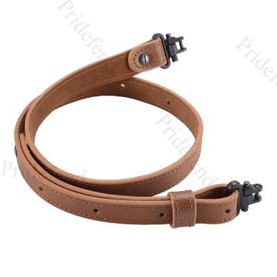 China Durable Leather Buffalo Hide Strap Metal Hardware 1