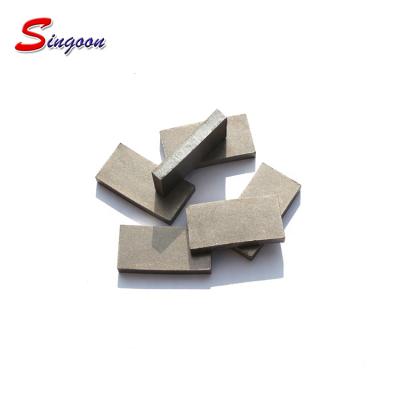 China Sharpness made in porcelain diamond segments for concrete for sale