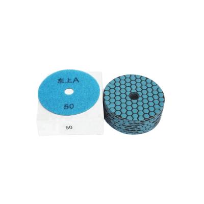 China Stone Diamond Polishing Dry Polishing Pad For Granite, Marble, Concrete for sale