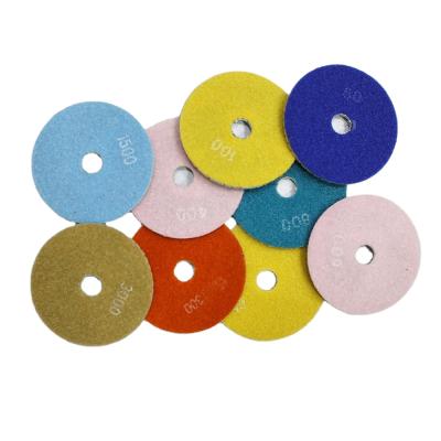 China Stone Polishing Diamond Floor Sponge Hot Selling Wet Polishing Pad for sale