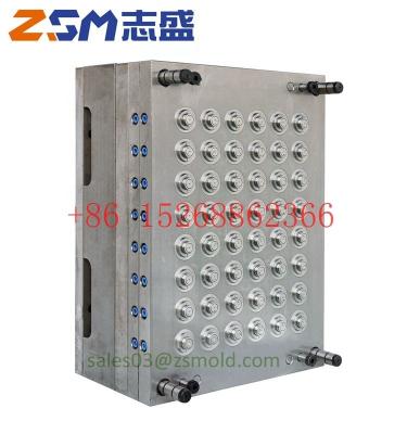 China Water bottle steel plastic containers screw cap making machine push-pull mold for sale