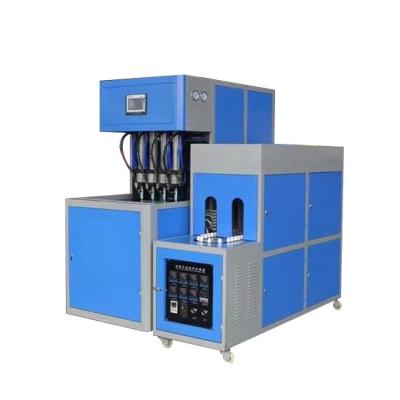 China Semi Automatic Bottle 4 Cavities Bottle Blowing Machine for sale