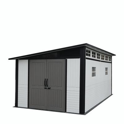 China Kinying brand new waterproof portable car park arrival prefab garage shed outdoor workshop building for sale