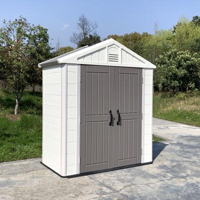 China KINYING Brand Small Backyard Economical House Portable Plastic Utility Shed Cabins Long Service Life Easily Assembled for sale