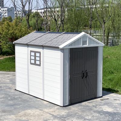 China kinying Brand Easily Assembled A Sight Backyard Cast Barn Shed Kit Plastic Huts Living Container Prefab House for sale