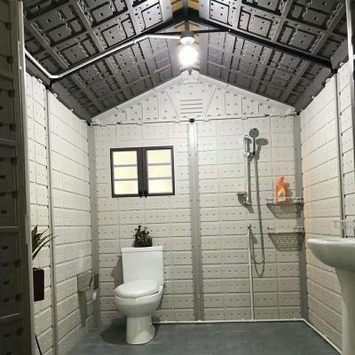 China brand plastic outdoor bathroom shower enclosure pequenas easily assembled kinying prefab portable houses for sale