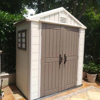 China KINYING Brand Easily Assembled Plastic Prefab Storage Mini House Cabin Cheap Garden House Barn for Sale for sale