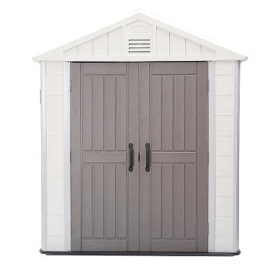 China Kinying Brand Easily Assembled Cheap Waterproof Garden Shed External Storage Plastic House for sale