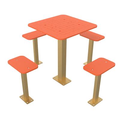 China Detachable For Less KINPLAY Space Park Open Outdoor Recreation Chinese Chess Table Set for sale