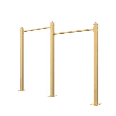 China Detachable For Less Strength Builder Fitness Equipment Outdoor Space KINPLAY Workout Playground Exercise Equipment Horizontal Bar for sale