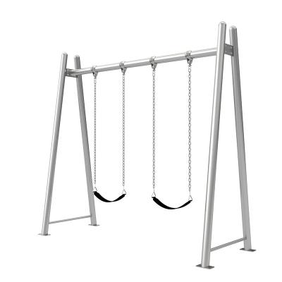 China Detachable for less space KINPLAY brand kids playground swing heavy duty asientos de columpio set with stand for sale