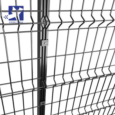 China Easily Assembled PVC Coated Hot Dipped Galvanized Welded Wire Mesh Bending 3D Fence Panel For Sale for sale